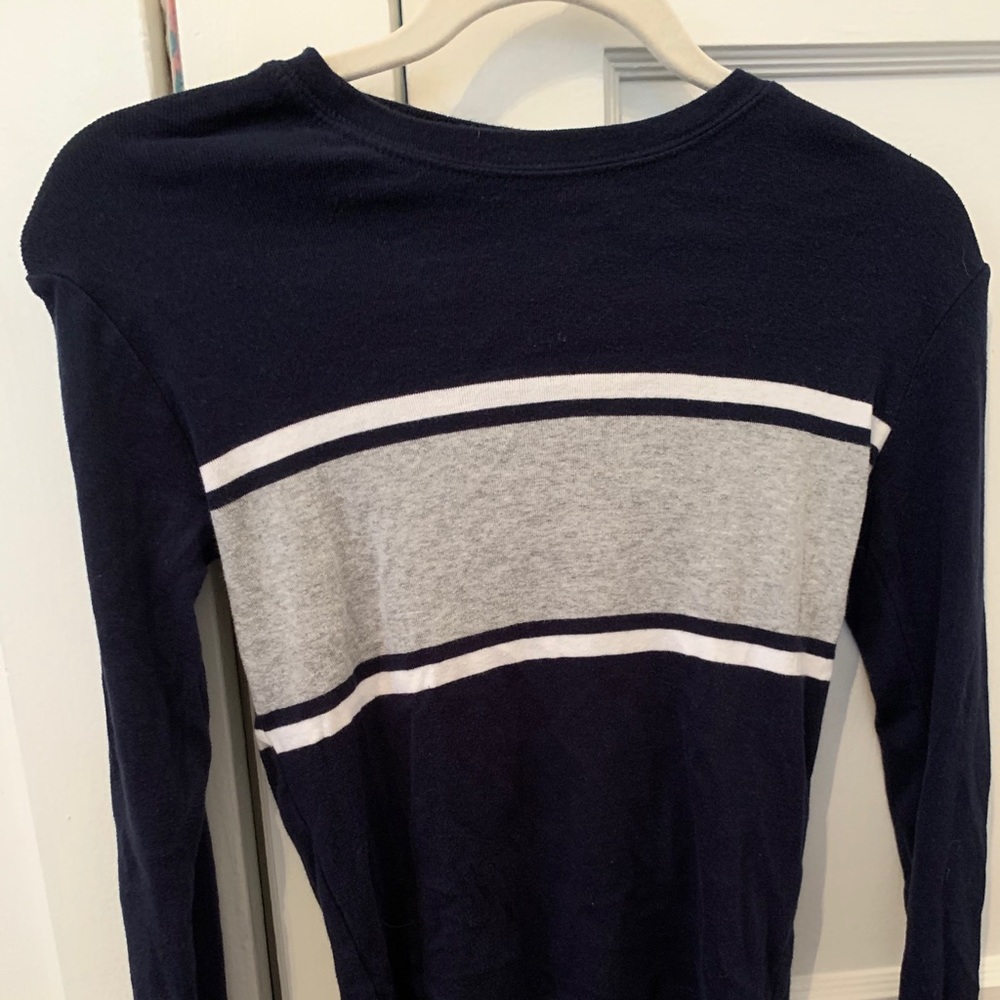 Brandy Melville navy long sleeved top
